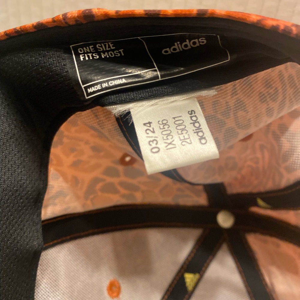 adidas women’s Orange Leopard Pattern adjustable … - image 6